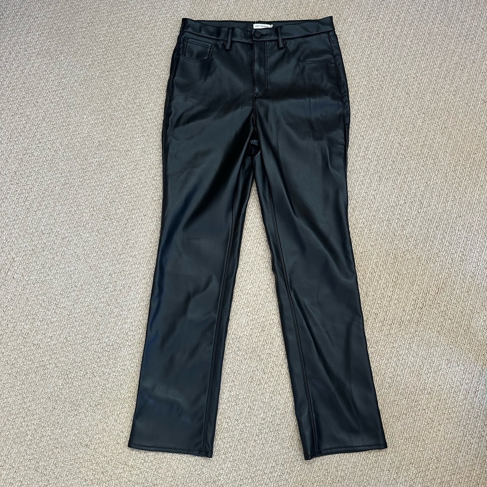 Good American Better Than Leather Good Icon Pants - Picture 3 of 8